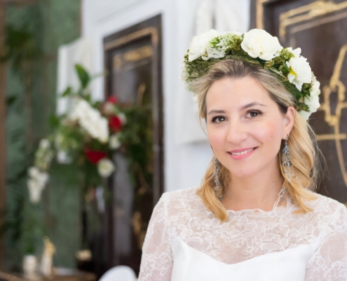 Braut-Haarblumen, Kopfkränze, Hochzeit