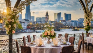 Hochzeitsrestaurants Frankfurt", "Blumendekoration Hochzeit", "exklusive Hochzeitsfeier Frankfurt"