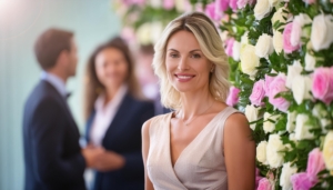Blumenwand in Frankfurt von Blumen Meister